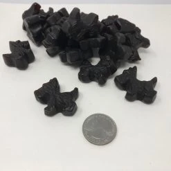 Beulah's Candyland Black Licorice Scottie Dogs 2 Pounds Licorice Juju Candy
