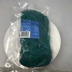 Beulah's Candyland Blue Raspberry Shoestring Licorice Laces 6 Pounds Shoestring Licorice