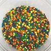 QA Products, Inc. - Beloit, Wisconsin Bright Sequin Shapes Bakery Topping Sprinkles Sequins 8 Ounces