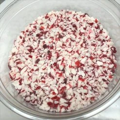 King Leo Sprinkles & Toppings Candy Cane Grind Crushed Peppermint Bakery Topping Sprinkles 1 Pound