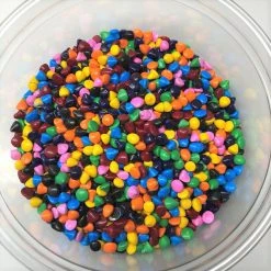 QA Products, Inc. - Beloit, Wisconsin Candy Coated Rainbow Chips Sprinkles Chocolate 8 Pounds Sprinkles & Toppings