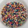 QA Products, Inc. - Beloit, Wisconsin Sprinkles Carnival Mix Multicolor Jimmies Topping 1 Pound Colored Sprinkles Sprinkles & Toppings