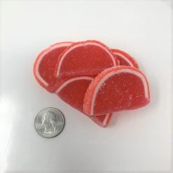 Cavalier Candies, Ltd - Winnipeg, Canada Cavalier Candies Fruit Slices Cherry Flavor Jelly Candy 1 Pound