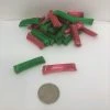 Beulah's Candyland Old Fashion Chocolate Straws Red And Green 2 Pounds Chocolate Filled Straws Christmas Candy
