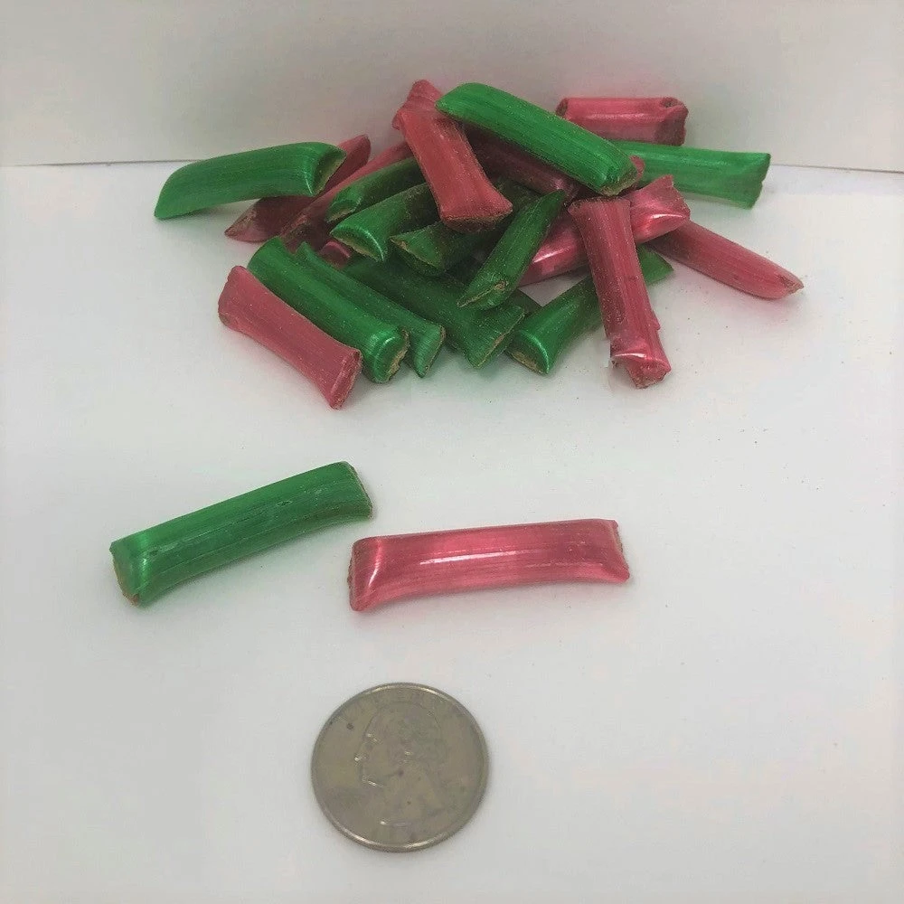 Beulah's Candyland Christmas Candy Old Fashion Chocolate Straws Red And Green 1 Pound Chocolate Filled Straws 3 Beulah's Candyland Christmas Candy Old Fashion Chocolate Straws Red And Green 1 Pound Chocolate Filled Straws