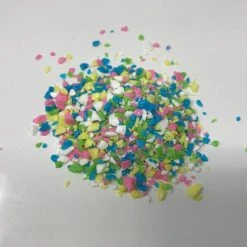 King Leo Candy Grind Crushed Confetti Candy Bakery Topping Sprinkles 2 Pounds