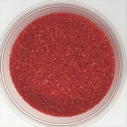 QA Products, Inc. - Beloit, Wisconsin Sugar Gourmet Red Bakery Topping Sprinkles Colored Sugar 1 Pound Sprinkles & Toppings