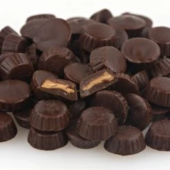 Gertrude Hawk, Dunmore, Pennsylvania Mini Peanut Butter Cups Dark Chocolate 5 Pounds