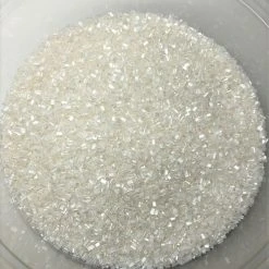 QA Products, Inc. - Beloit, Wisconsin Sugar Crystalz White Diamonds Crystals Bakery Topping Sprinkles 8 Ounces
