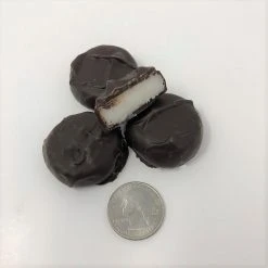 Beulah's Candyland Gourmet Thin Mint Peppermint Patty Dark Chocolate Candy 1 Pound