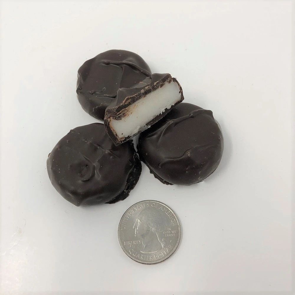 Beulah's Candyland Gourmet Thin Mint Peppermint Patty Dark Chocolate Candy 1 Pound 3 Beulah's Candyland Gourmet Thin Mint Peppermint Patty Dark Chocolate Candy 1 Pound