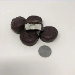 Beulah's Candyland Sugar Free Candy Gourmet Sugar Free Peppermint Patty Dark Chocolate Candy 1 Pound