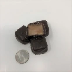 Beulah's Candyland Gourmet Sea Salt Caramels Dark Chocolate Candy Vanilla Caramels 1 Pound