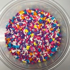 QA Products, Inc. - Beloit, Wisconsin Sprinkles & Toppings Spring Bunnies Chicks Ducks Mix Sprinkles Shapes Easter Bakery Topping 1 Pound