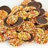 Beulah's Candyland Fall / Halloween / Thanksgiving Candy Autumn Nonpareils Dark Chocolate Candy Fall Halloween Nonpareils 1 Pound