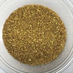 QA Products, Inc. - Beloit, Wisconsin Sprinkles & Toppings Sugar Crystalz Gold Crystals Bakery Topping Sprinkles 8 Ounces Colored Sugar