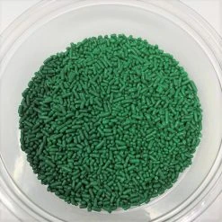 QA Products, Inc. - Beloit, Wisconsin Sprinkles & Toppings Sprinkles Green Dark Green Jimmies Bakery Topping 1 Pound Colored Sprinkles