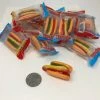 Beulah's Candyland Gummi Mini Hot Dog Candy Wrapped 2 Pounds Gummy Mini Hotdogs Gummi Candy 2 Beulah's Candyland Gummi Mini Hot Dog Candy Wrapped 2 Pounds Gummy Mini Hotdogs Gummi Candy
