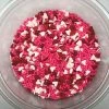 QA Products, Inc. - Beloit, Wisconsin Valentine Hearts And Sprinkle Mix Red Pink White Topping Sprinkles 6 Pound