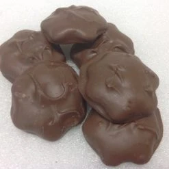 Beulah's Candyland Gourmet Sugar Free Cashew Caramel Pattie Milk Chocolate Candy 1 Pound Sugar Free Candy