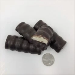 The Joyva Corporation - Brooklyn, New York Marshmallow Twists Chocolate Covered Marshmallow Sticks 1 Pound