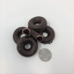 The Joyva Corporation - Brooklyn, New York Chocolate Covered Raspberry Jelly Rings 1 Pound Bulk Candy