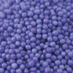 QA Products, Inc. - Beloit, Wisconsin Nonpareils Lavender Bakery Topping Sprinkles Purple Colored Nonpareils 8 Ounces Sprinkles & Toppings
