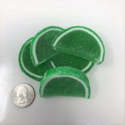 Cavalier Candies, Ltd - Winnipeg, Canada Cavalier Candies Fruit Slices Lime Flavor Jelly Candy 1 Pound