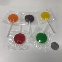 Beulah's Candyland Assorted Lollipops Hard Candy 5 Flavors 2 Pound Bag Wrapped Candy 5 Beulah's Candyland Assorted Lollipops Hard Candy 5 Flavors 2 Pound Bag Wrapped Candy