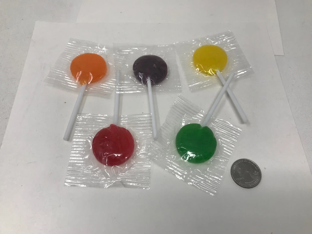 Beulah's Candyland Assorted Lollipops Hard Candy 5 Flavors 2 Pound Bag Wrapped Candy 4 Beulah's Candyland Assorted Lollipops Hard Candy 5 Flavors 2 Pound Bag Wrapped Candy