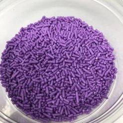 QA Products, Inc. - Beloit, Wisconsin Sprinkles Lavender Jimmies Bakery Topping 1 Pound Purple Colored Sprinkles Sprinkles & Toppings