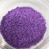 QA Products, Inc. - Beloit, Wisconsin Sprinkles & Toppings Sprinkles Lavender Jimmies Bakery Topping 8 Ounces Purple Colored Sprinkles