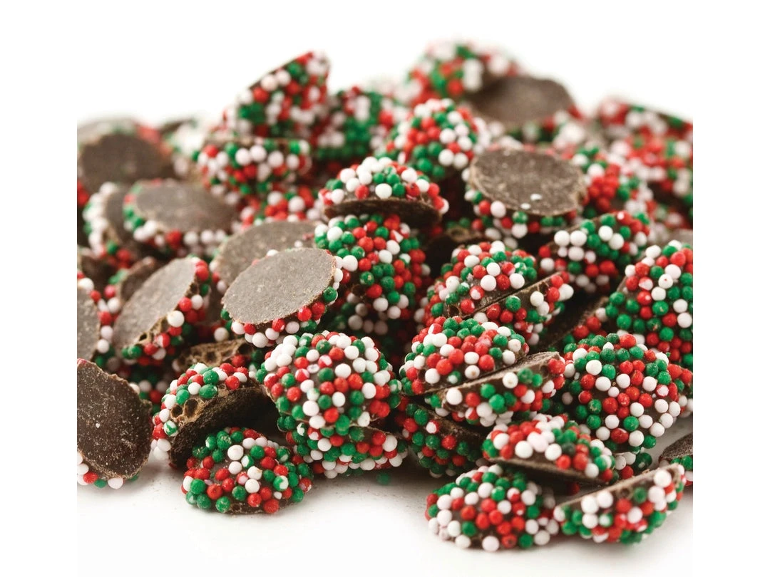 Beulah's Candyland Mini Christmas Nonpareils Dark Chocolate Candy 5 Pounds Christmas Candy 3 Beulah's Candyland Mini Christmas Nonpareils Dark Chocolate Candy 5 Pounds Christmas Candy