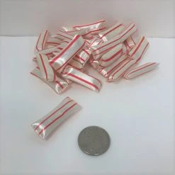 Beulah's Candyland Old Fashion Mint Straws Christmas Candy 2 Pounds Peppermint Straws