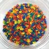Mavalerio Sprinkles & Toppings Number Shapes Bakery Topping Sprinkles Tiny Numbers Primary Colors 1 Pound
