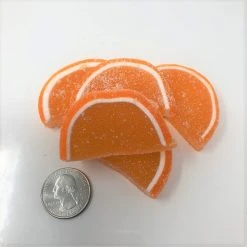 Cavalier Candies, Ltd - Winnipeg, Canada Cavalier Candies Fruit Slices Orange Flavor Jelly Candy 1 Pound