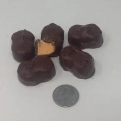 Beulah's Candyland Gourmet Sugar Free Orange Sherbet Cream Milk Chocolate Candy 1 Pound Sugar Free Candy