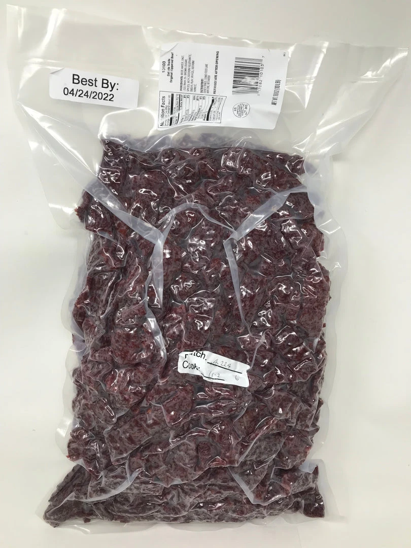 Dakota Trails Moist Kippered Beef Jerky ORIGINAL Flavor 10 Pound Bag BB 1/2023 2 Dakota Trails Moist Kippered Beef Jerky ORIGINAL Flavor 10 Pound Bag BB 1/2023
