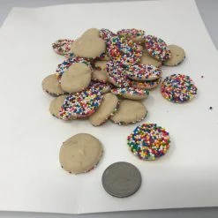 Reppert's Candies - Oley, Pennsylvania Chocolate Gourmet Peanut Butter Nonpareils 2 Pounds Nonpareil Candy