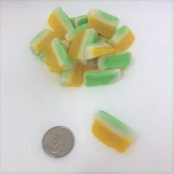 Vidal Gummi Pina Colada Slices Wedges Bulk Gummy Candy 2.2 Pounds