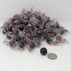 Beulah's Candyland Jawbreakers Purple Color Small Wrapped Candy Jawbreaker Jaw Breaker 2 Pounds