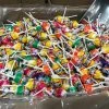 Beulah's Candyland Rain-Blo Pops Lollipops 5 Flavors 2 Pound Bag Candy Coated Bubblegum