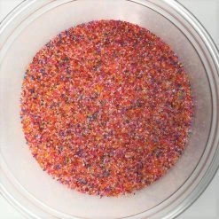 QA Products, Inc. - Beloit, Wisconsin Sugar Sanding Rainbow Bakery Topping Sprinkles Colored Sugar 1 Pound Sprinkles & Toppings
