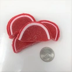 Cavalier Candies, Ltd - Winnipeg, Canada Cavalier Candies Fruit Slices Raspberry Flavor Jelly Candy 1 Pound