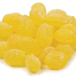Beulah's Candyland Unwrapped Bulk Candy Sanded Lemon Drops Old Fashioned Hard Candy 5 Pounds Claey's Candies
