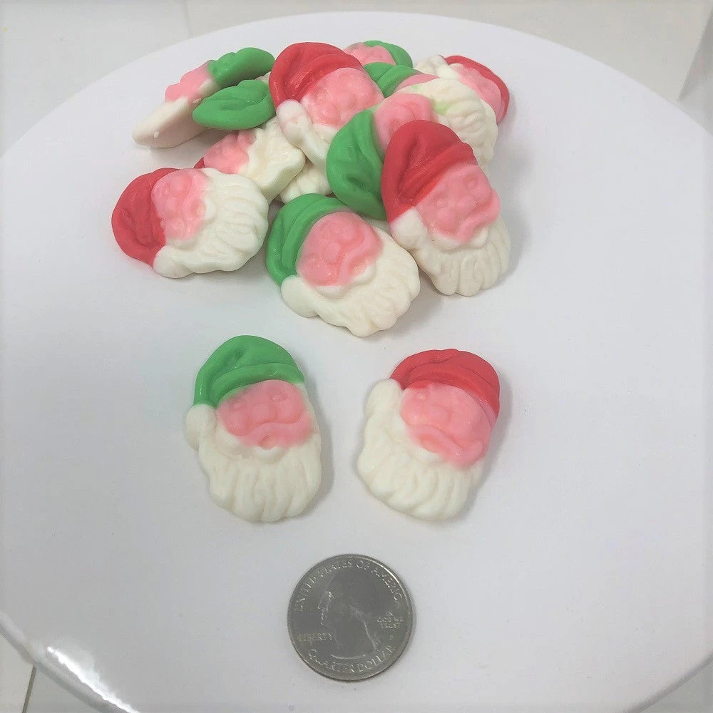 Beulah's Candyland Gummi Santa Claus Face Gummy Santa Christmas Candy 1 Pound 3 Beulah's Candyland Gummi Santa Claus Face Gummy Santa Christmas Candy 1 Pound