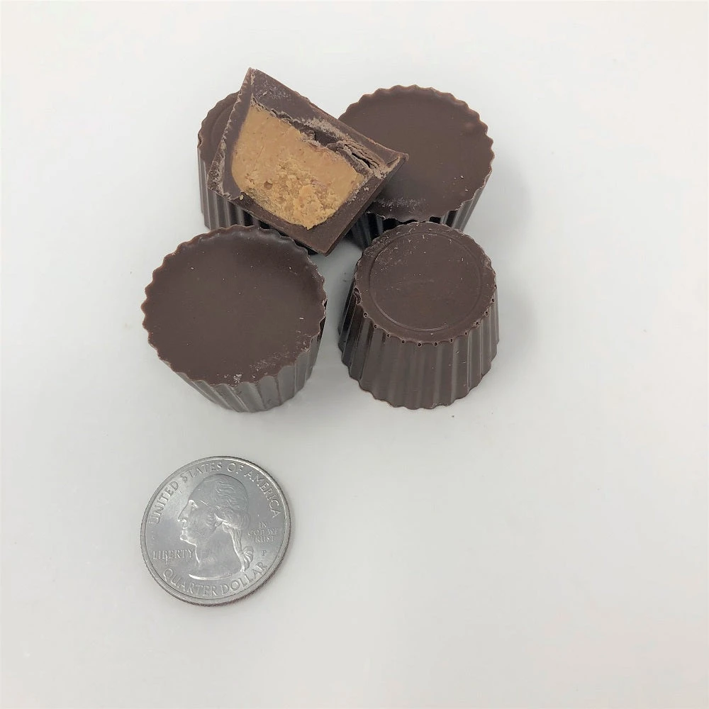 Beulah's Candyland Gourmet Sugar Free Mini Peanut Butter Cups Milk Chocolate Candy 1 Pound Sugar Free Candy 3 Beulah's Candyland Gourmet Sugar Free Mini Peanut Butter Cups Milk Chocolate Candy 1 Pound Sugar Free Candy