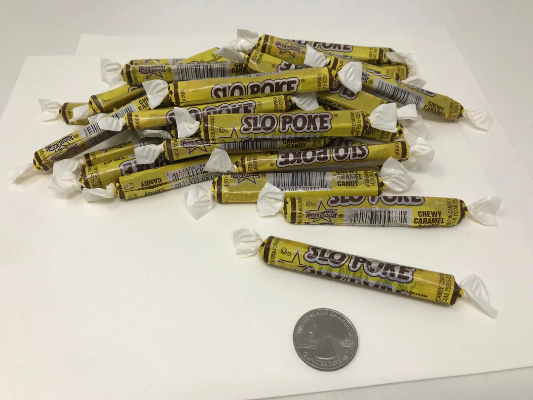 Atkinson Candy Company - Lufkin, Texas Slo Poke Candy 5 Pound Regular Size Bulk Slo Pokes Slow Poke 3 Atkinson Candy Company - Lufkin, Texas Slo Poke Candy 5 Pound Regular Size Bulk Slo Pokes Slow Poke