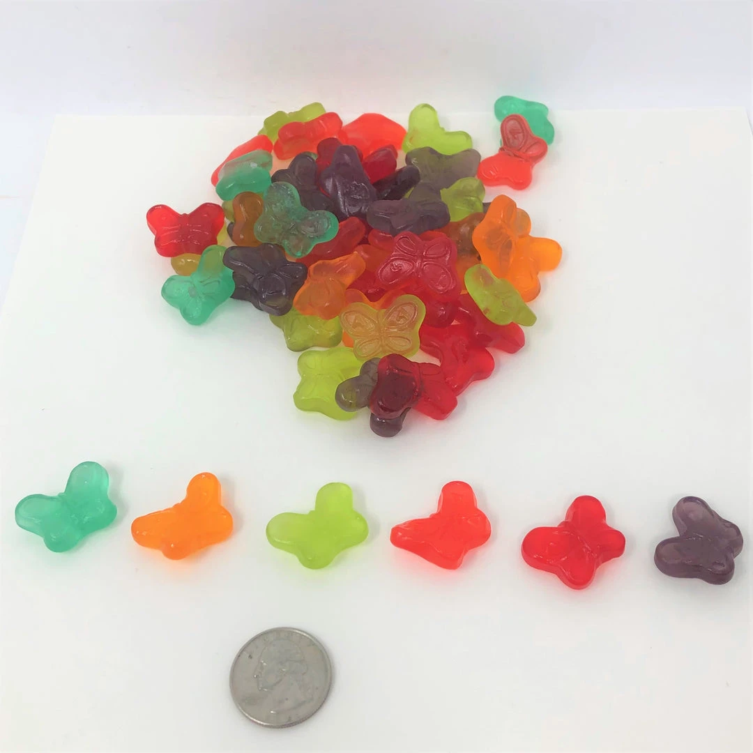 Beulah's Candyland Gummi Butterflies Mini Butterflies Bulk Gummy Candy 2 Pounds 3 Beulah's Candyland Gummi Butterflies Mini Butterflies Bulk Gummy Candy 2 Pounds