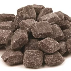 Unwrapped Bulk Candy Sanded Licorice Drops Old Fashioned Hard Candy 1 Pound Claey's Candies